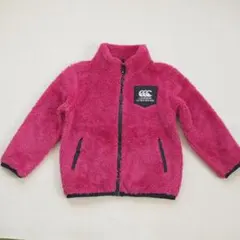 canterbury　フリースジャケット ピンク120㎝