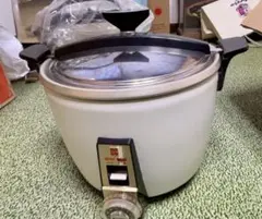 サンヨー　2.2升炊き　LPガス炊飯器　昭和レトロ SANYO ガス炊飯器 LPガス用 2.2升 6リットル 昭和レトロ
