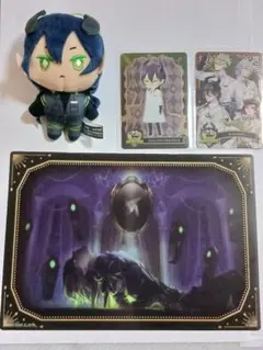 ツイステッドワンダーランド マレウス カード クリアブロマイド ぬいぐるみセット