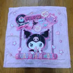 クロミ ミニタオル ハンカチ ピンク サンリオ