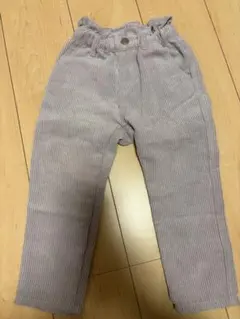 branshes 薄紫 コーデュロイ パンツ 100cm