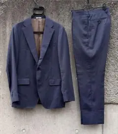 suit select MARZOTTO生地　ネイビースーツ A6