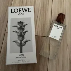 LOEWE ロエベ 001 MAN オードゥ パルファン50ml 香水 箱 紙袋 - メルカリ
