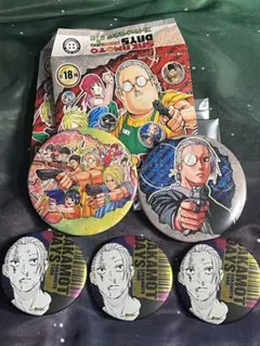 サカモトデイズ　缶バッジ　坂本太郎　集合 セット