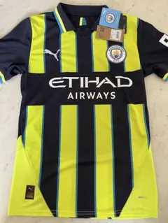 【新品未使用】24-25 マンチェスターシティ AWAY オーセンティック XS