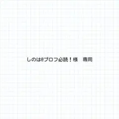 しのは@プロフ必読！様 リクエスト 2点 まとめ商品