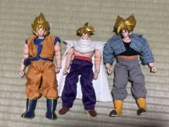 ドラゴンボールZ フルアクションポーズ スーパーサイヤ人 悟飯 トランクス 悟空のサムネイル