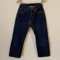 DENIME 139 デニム W28 ボタンフライ 赤タブ 濃紺 ドゥニームのサムネイル