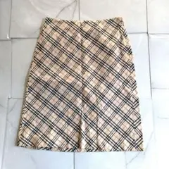 BURBERRY BLUE LABEL ノバチェック スカート　山陽商会　36のサムネイル