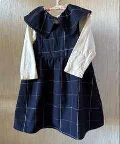 キッズ ジャンパースカート　シャツ 2点セット　branshes 100cm