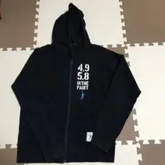 IN THE PAINT フルジップパーカー XXL ネイビー