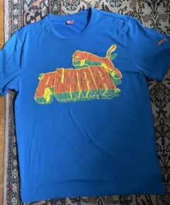 ※ 訳あり❗️PUMA プーマ メンズTシャツ ブルー