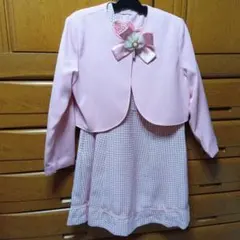 ★お買い得★女児　フォーマル　セットアップ　ピンク　130　新品