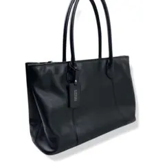 美品 バーニーズニューヨーク トートバッグ ビジネス 本革 黒 A4 肩掛け