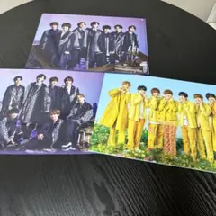 なにわ男子 クリアファイルセット　The Answer/サチアレ