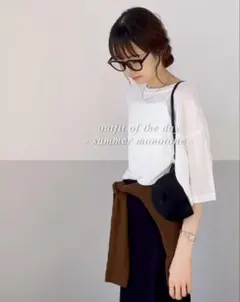 しまむら　hideka シアービックTシャツ　Mのサムネイル