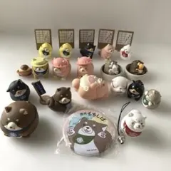 Concombre マスキングテープ 2種 猫 フィギュア 6種 (まとめ売り 