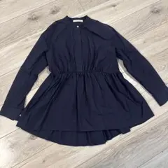 Demi-Luxe ネイビーシャツ 長袖のサムネイル