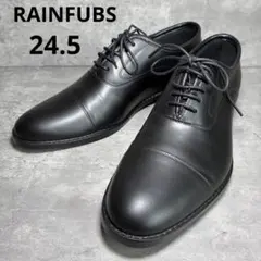 【新品】RAINFUBS レインファブス　ビジネスシューズ　レインシューズ　防水のサムネイル