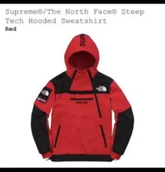 supreme THE NORTH FACE steep tech RED S