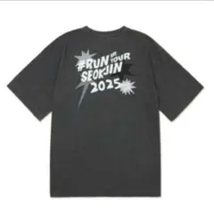 【レア‼️】BTS Jin　ジンソロツアーTシャツ　黒　M　新品未開封 新品】BTS JIN ツアーTシャツM ブラック #RUNSEOKJIN - メルカリ