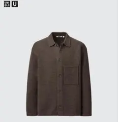 UNIQLO U ニットオーバーシャツジャケット