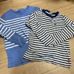 ユニクロ　ミキハウス　長袖Tシャツ　120