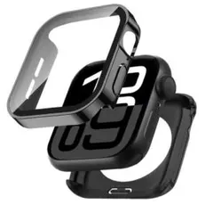 Apple Watch カバー 防水 ケース 前後の保護 42mm ブラック