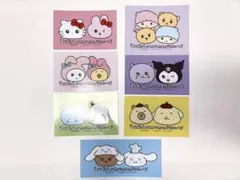 チェゴシム × サンリオ ノベルティ ステッカー 7枚 フルコンプ