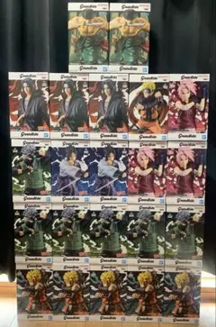 NARUTO ワンピース　フィギュア　Grandista まとめ売り22体セット