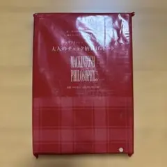 マッキントッシュ フィロソフィー 大人のチェック柄BIGトート