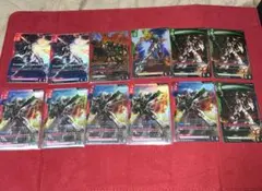 ガンダムエピオン トールギス ゼクス・マーキス 各4枚 ガンダムカード