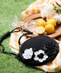 新品 Chesty チェスティ フラワーサークルバッグ 立体フラワー ショルダーのサムネイル