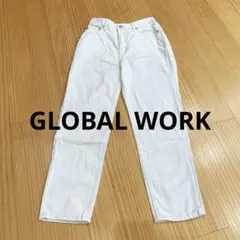グローバルワーク テーパードパンツ m