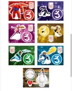 アクリルスタンドセット ベイマックス 他