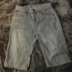 ユニクロ ストライプ ハーフパンツ キッズ 150㌢