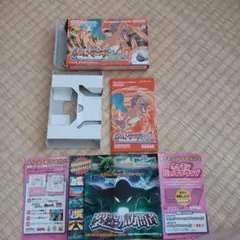 ヨ*ー様 ポケットモンスター 赤 ファイアレッド ※箱、説明書、広告のみ(ソフト