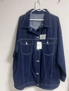GRL ダークブルー デニムジャケット