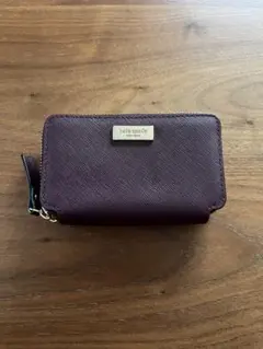 ［kate spade］パープルミニ財布