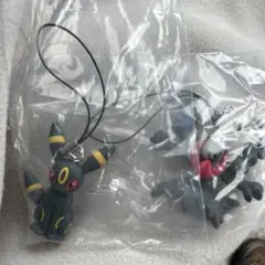 ポケットモンスターぺたんこマスコット ブラック ブラッキーダークライ ガチャ