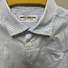 ミキハウス　ワイシャツ125〜135【水通しのみ】MIKIHOUSE