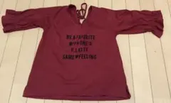 ピンクラテ　Tシャツ　カットソー