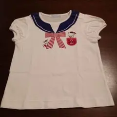 familiar セーラー襟 Tシャツ 90サイズ