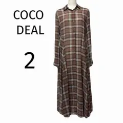 チェックシャツワンピース