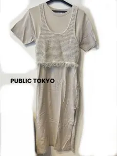 Tシャツワンピース　レディース　パブリックトーキョーのサムネイル