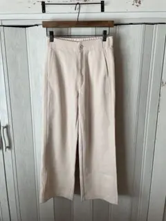 ◆UNIQLO/ユニクロ/ジャージーリラックスストレートパンツ/ベージュ ◆p2