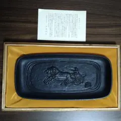 馬車モチーフ 鉄製 飾り皿/ペン皿/灰皿