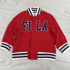 [ゆじゅまま様] FILA 赤 ボタン付きジャケットのサムネイル