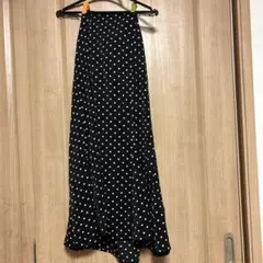 ナイスクラップ　水玉模様ロングスカート Mサイズ