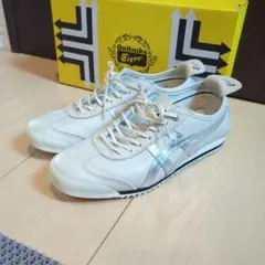美品Onitsuka Tiger MEXICO 66 SD バーチ/シルバー